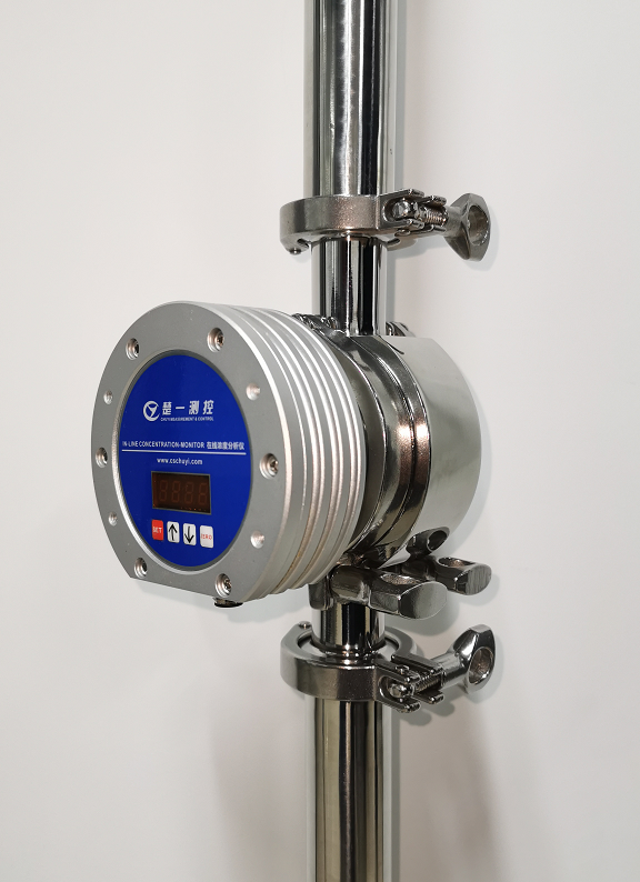 乙二醇在線濃度分析計(jì)現(xiàn)場(chǎng)安裝圖