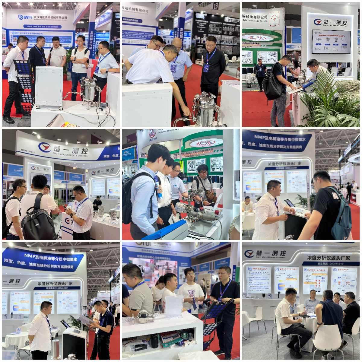 楚一測(cè)控參加CIBF2025展會(huì)盛況